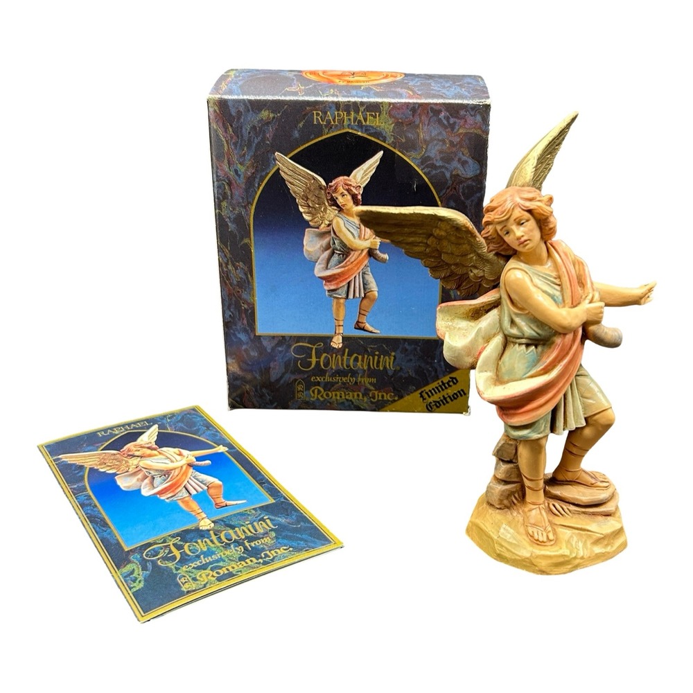 Fontanini Raphael Angel 1996 Limited Edition Nativity Figurine Italy 65288 Box